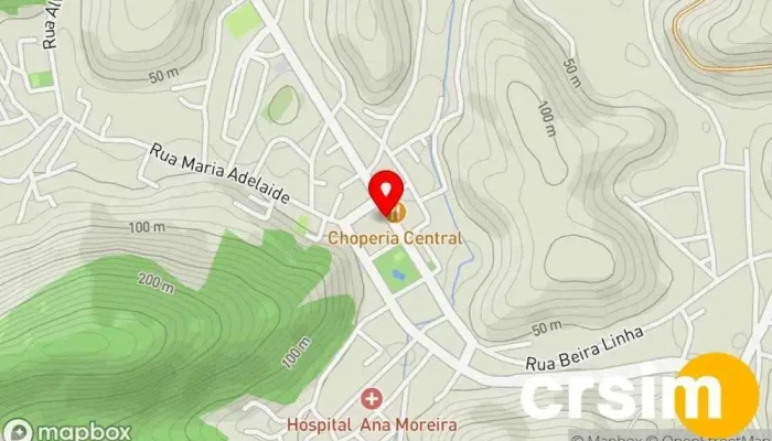 mapa de Bruno Eletromóveis Loja de móveis em Conceição de Macabu