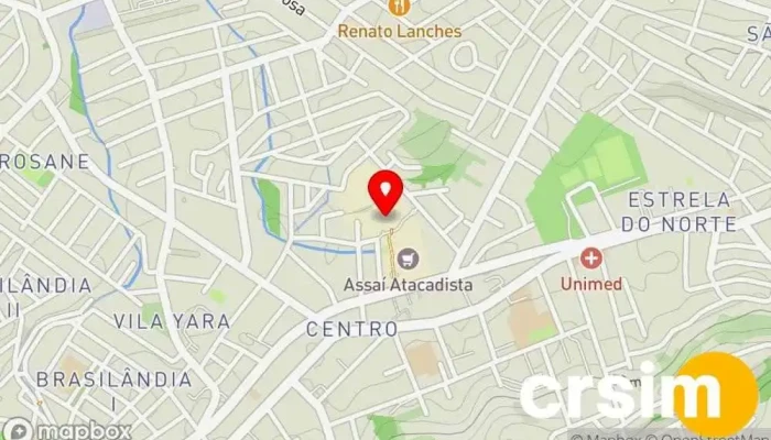 mapa de Caçula São Gonçalo - Papelaria, Bazar, Artesanato e Tecidos Loja de variedades em São Gonçalo