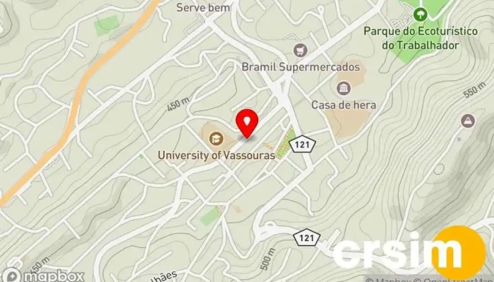 mapa de Cadini Cosméticos Loja de cosmético em - Loja 24 - Centro