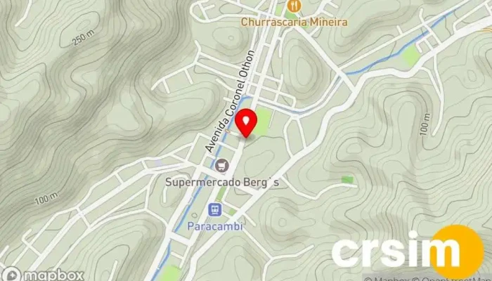 mapa de Câmara de Paracambi Prefeitura, Governo em Paracambi