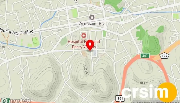 mapa de Camila Ferreira Loja de Roupa em Rio Bonito