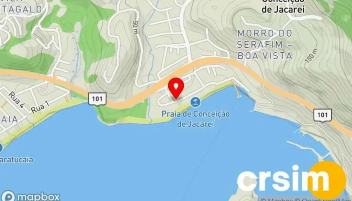 mapa de Cantinho da vovó Angela Loja de Roupa em Mangaratiba