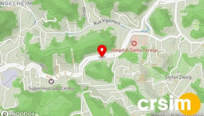 mapa de Capital do Cotton Comércio de Roupas Loja de Roupa em Petrópolis