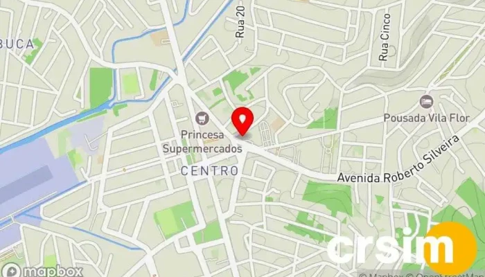 mapa de Carioca Móveis e Eletro Loja de móveis em Maricá