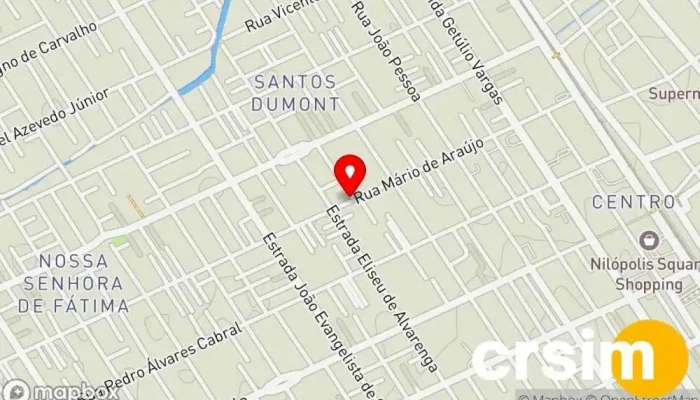mapa de Casa Antunes Nilópolis - Descartáveis e Papelaria Fornecedor de produtos descartáveis, Loja de materiais para empacotamento, Papelaria em Nilópolis
