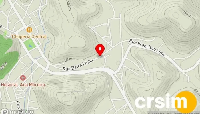 mapa de Casa de Ração Claudineis e Gecelina Pet Shop em Conceição de Macabu