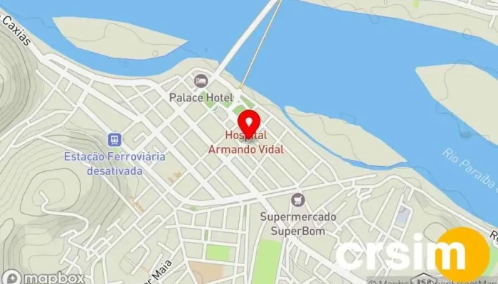 mapa de Casa do Construtor H Pacheco e Ribeiro Loja de materiais de construção em São Fidélis