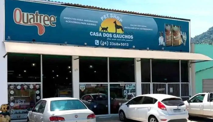 Casa Dos Gauchos Em Paraty Racoes Para Caes Gatos E Passaros Medicamentos Acessorios Para Animais Pets Aquario E Peixes Tudo - Paraty
