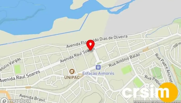 mapa de Casa Homem do Campo Pet Shop em - Centro