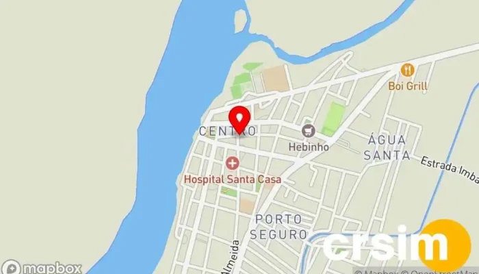 mapa de CASTELINHO MODA BEBÊ E ADULTO Loja de Roupa em São João da Barra