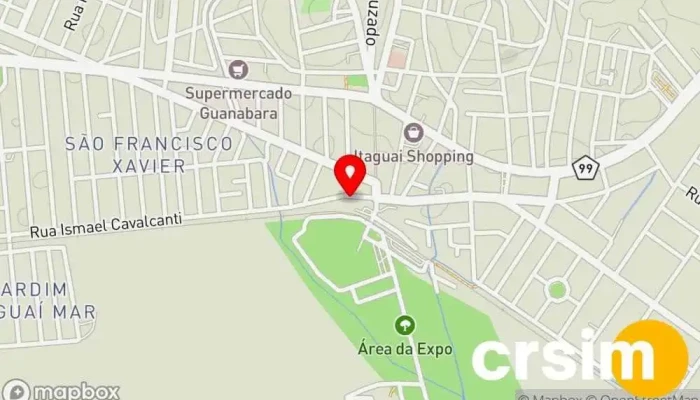 mapa de Castro's Boutique Loja de Roupa em Itaguaí
