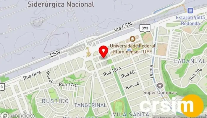 mapa de Casual Boutique Loja de Roupa em Pontual Shopping