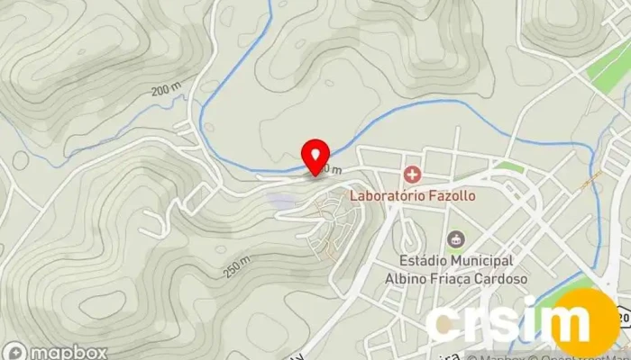 mapa de CazaFreak Loja de Roupa em Porciúncula