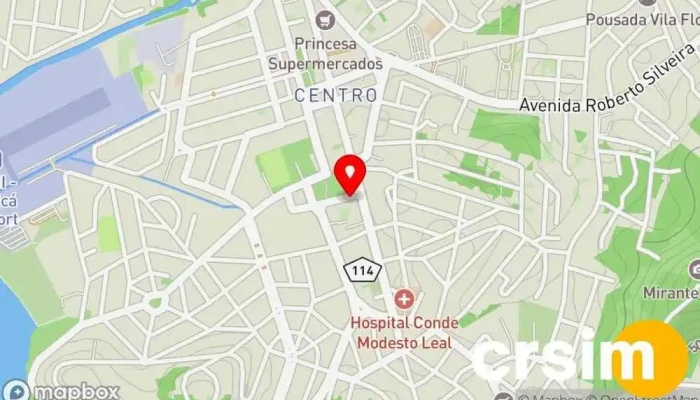 mapa de Celeste Moda Evangélica Loja de Roupa em Maricá