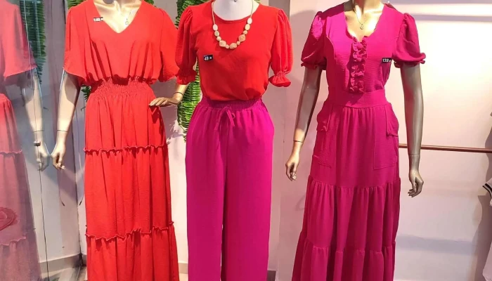Celeste Moda Evangelica Vestido - Maricá