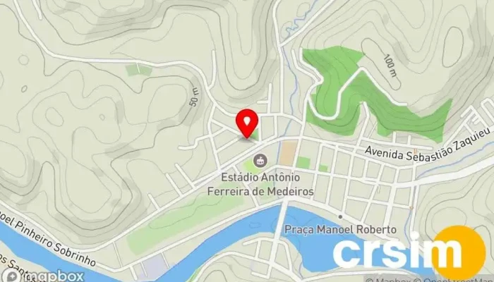 mapa de Celétrica Materiais Elétricos Loja de materiais elétricos em Cardoso Moreira