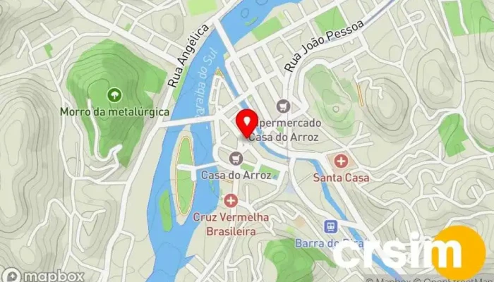 mapa de CHARME Loja de Roupa em Barra do Piraí
