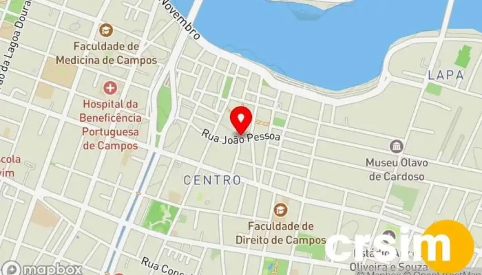 mapa de Cheía De Charme Loja de Roupa em Campos dos Goytacazes
