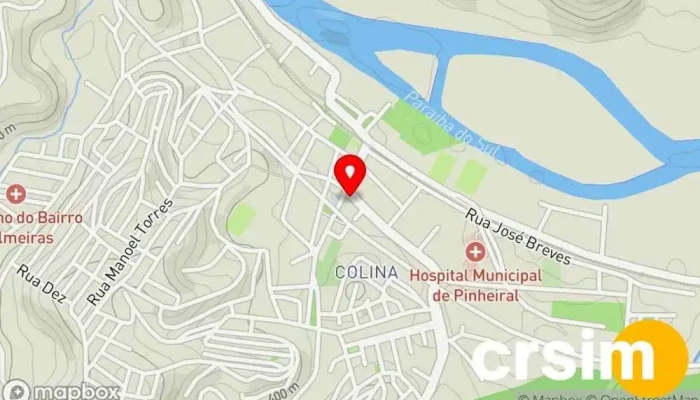 mapa de Chkal Eletro fácil Loja de eletrônicos em Pinheiral