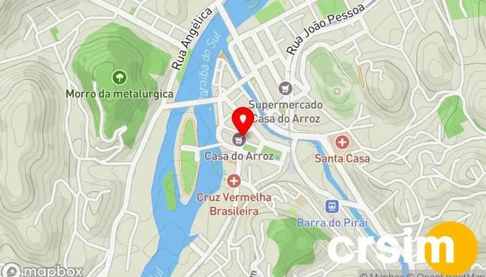 mapa de Cia dos Baixinhos Loja de moda infantil em Barra do Piraí