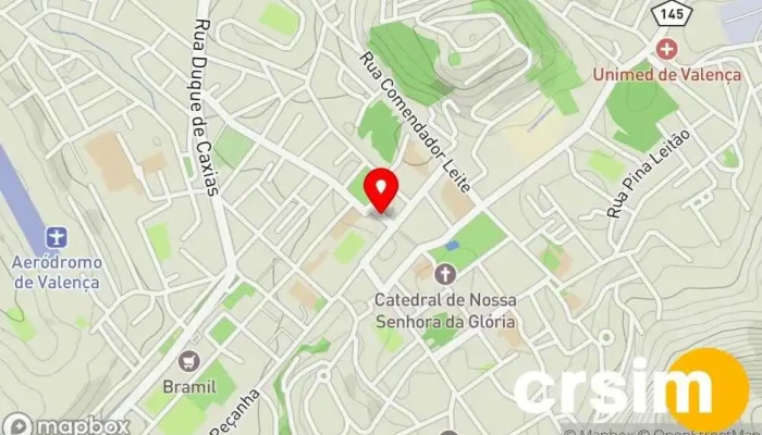 mapa de Cinderela Boutique Loja de moda feminina em - Centro