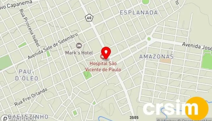 mapa de CINTIA MODAS ABAETE LTDA Loja de Roupa em - CENTRO