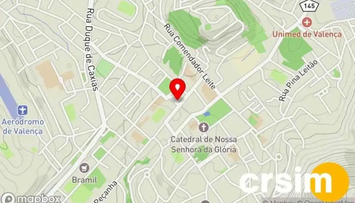 mapa de Citycol Valença Loja de Roupa em - Lj A - Centro
