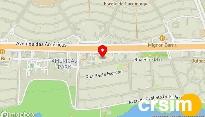 mapa de Claro Empresa de telecomunicação, Loja em Rio de Janeiro