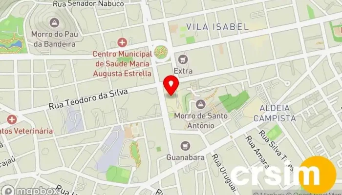 mapa de Claro Empresa de telecomunicação, Loja em Rio de Janeiro