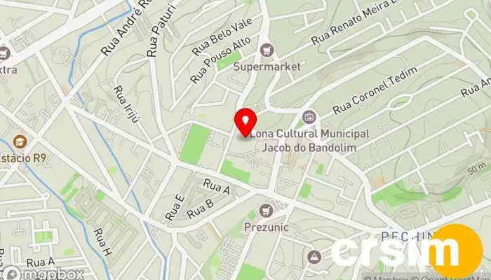 mapa de Claro Empresa de telecomunicação em Rio de Janeiro