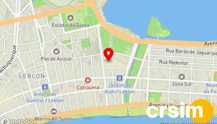 mapa de CLARO Empresa de telecomunicação em Rio de Janeiro