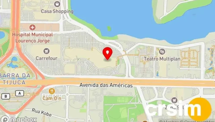 mapa de Claro Empresa de telecomunicação em Rio de Janeiro