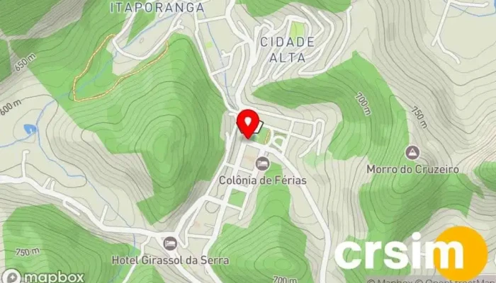 mapa de Clinova Madalena Policlínica em Santa Maria Madalena