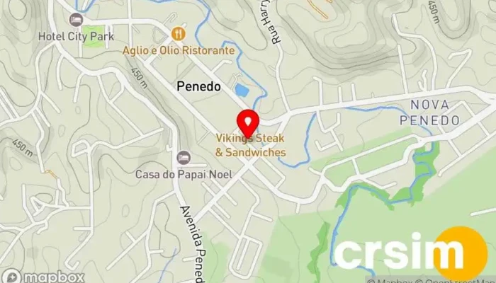 mapa de Closet Loja de Roupa em Itatiaia