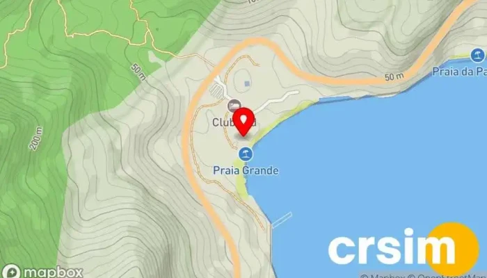 mapa de Club Med Rio Das Pedras Hotel Resort em Mangaratiba