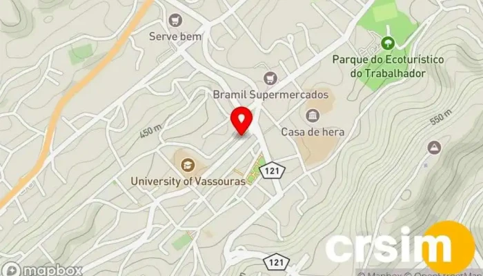 mapa de Coisas da Pele Comércio de Lingerie Loja de lingerie em - Centro