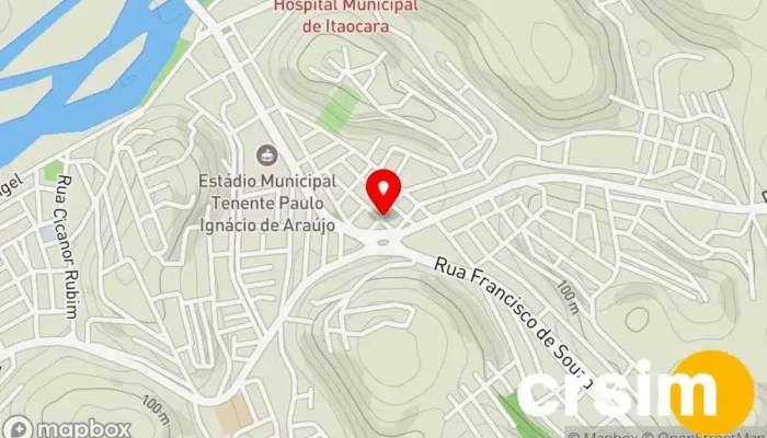 mapa de COLLESHOP Loja de acessórios de moda em Itaocara