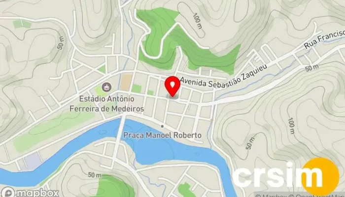 mapa de Concha da Lua Boutique Loja de Roupa em Cardoso Moreira