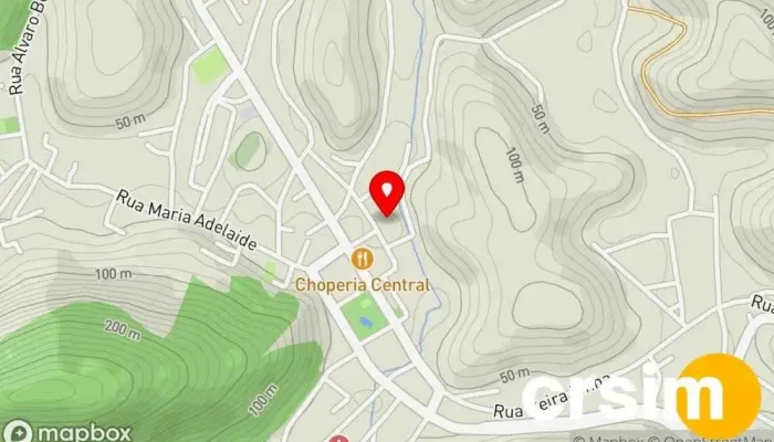 mapa de Concrelar Loja de materiais de construção em Conceição de Macabu