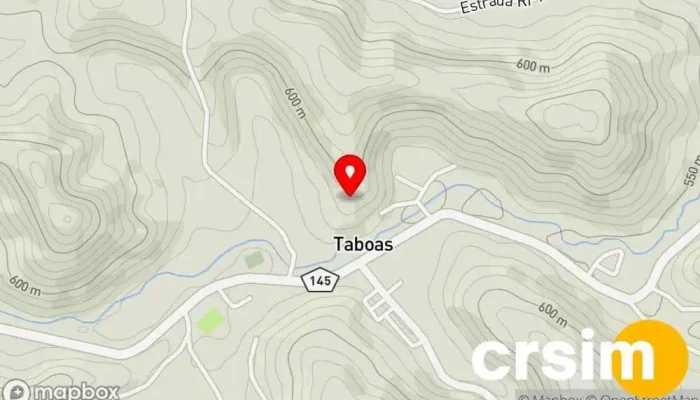 mapa de Condomínio de Tabôas Complexo de condomínio em Rio das Flores