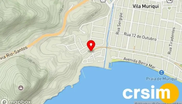 mapa de Condominio Pontal de Muriqui Complexo de condomínio em Mangaratiba