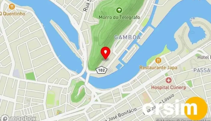 mapa de Cowboy de Areia Loja de roupas de praia em Cabo Frio