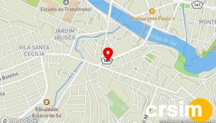 mapa de Cresci e Perdi - Resende Loja de roupas para bebês em Resende