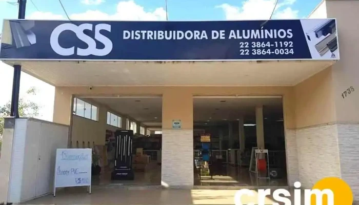 Css Distribuidora de Vidros e Alumínio - Aperibé