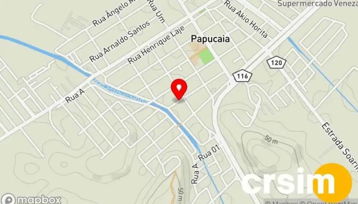 mapa de Daico Estamparia Loja de Roupa em Cachoeiras de Macacu