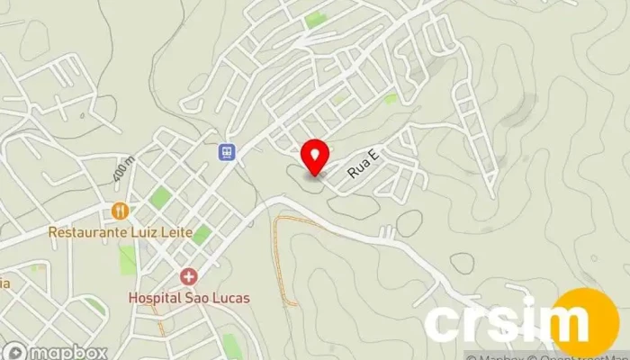 mapa de Dani Secrets Sex Shop, Loja especializada em roupas íntimas em Quatis