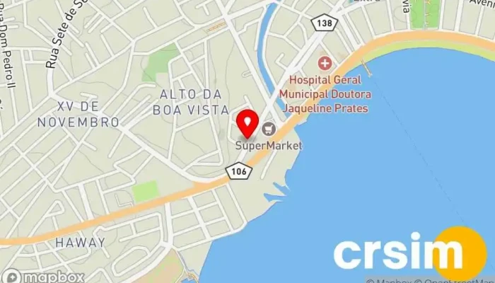 mapa de deFATO Loja de Roupa em Araruama