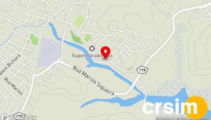 mapa de Deposito do Fernando Loja de bebidas alcoólicas em Carapebus