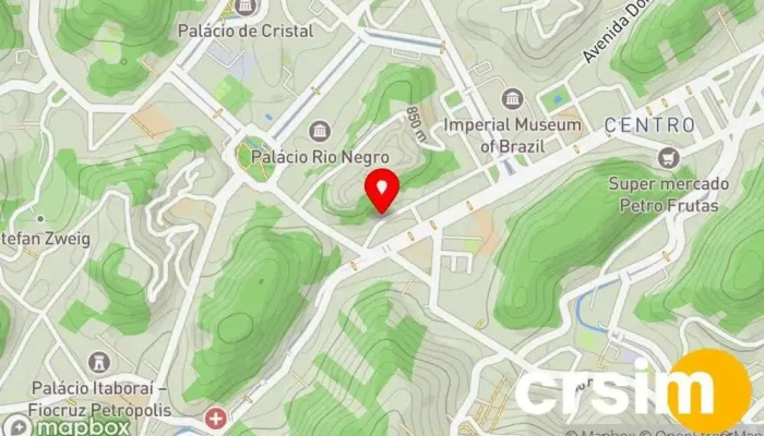 mapa de Deux Bolsas e Acessórios Loja especializada em bolsas e malas, Loja de moda feminina em Petrópolis