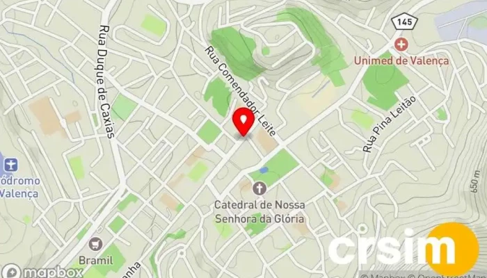 mapa de Doce Lar Loja de artigos para cama, mesa e banho em 123A - Jardim Dona Angelina